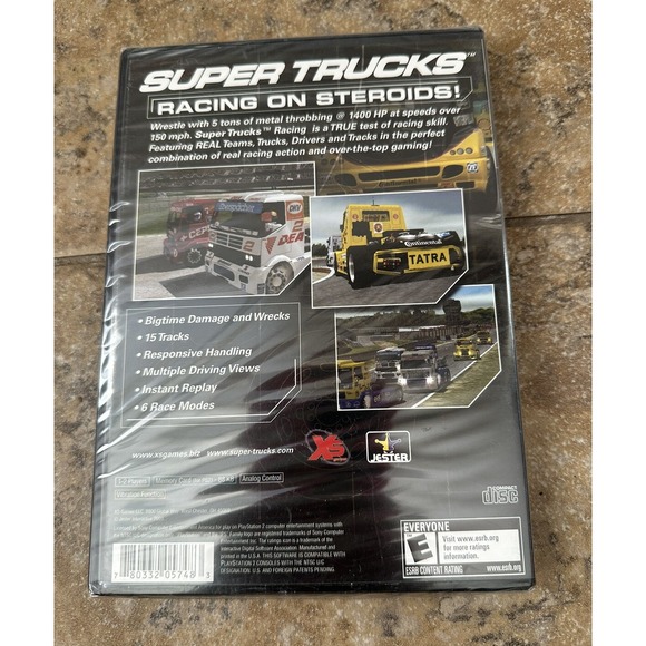 Super Trucks Racing (Sony PlayStation 2, 2003) PS2 Black Label- Brand New Sealed - Picture 2 of 2